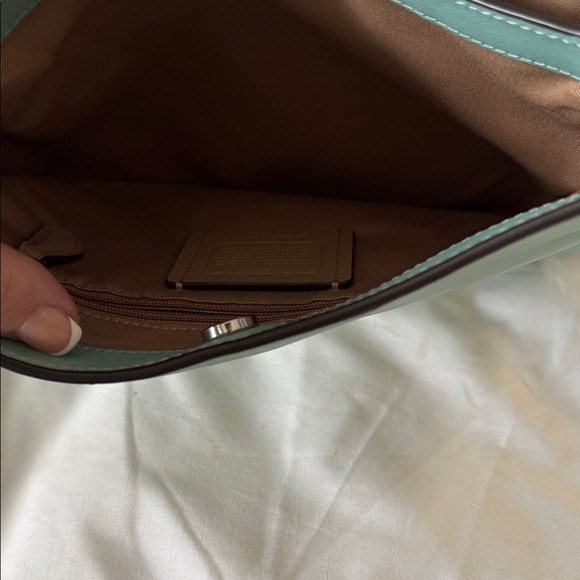 Coach Women's Light Green Shoulder Bag - Picture 4 of 4